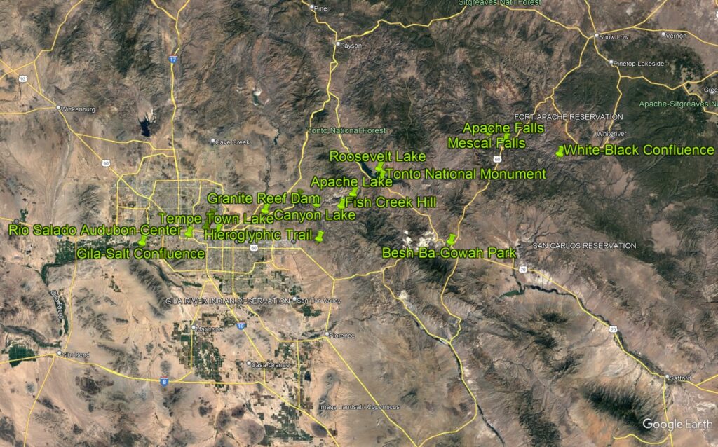 Picture of map of Salt River