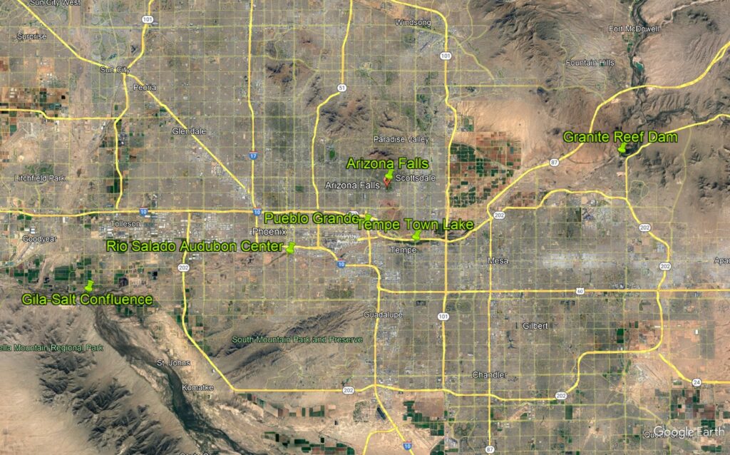 Picture of map of Salt River Valley
