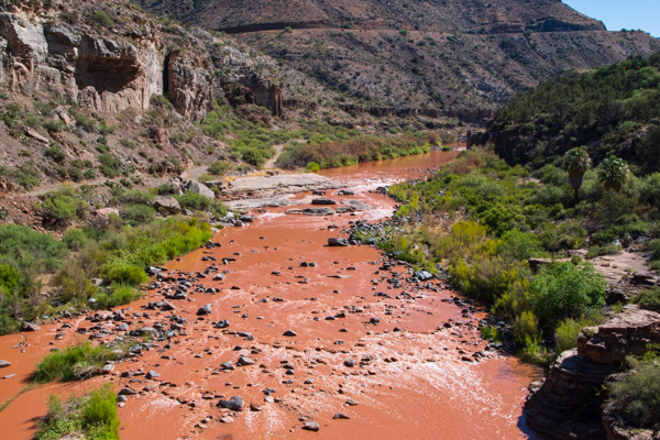 Picture of Salt River at low water